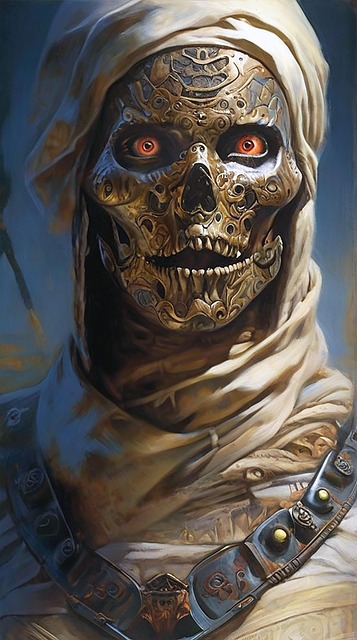 Free mummy egypt pyramids illustration