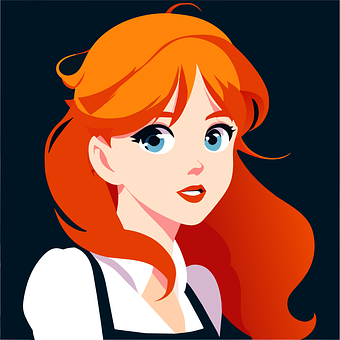 Free Girl Woman vector and picture