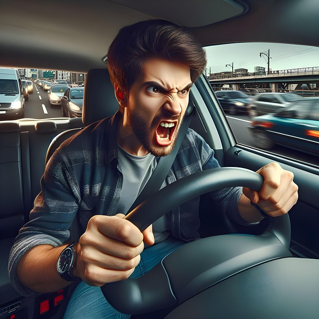 Free driver anger driving illustration