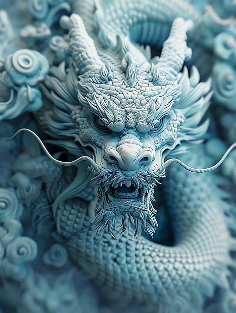 Free Chinese Dragon Jade illustration and picture