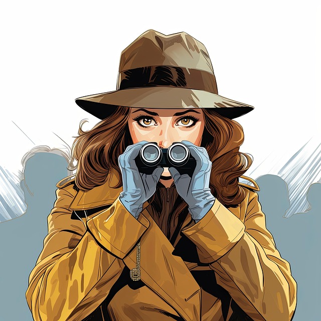 Download free HD stock image of Ai Generated Woman Free ai generated woman detective illustration