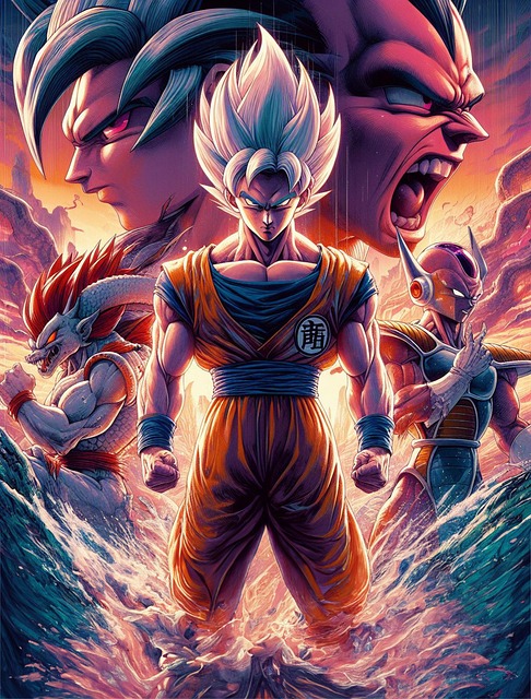 Free Sangoku Dragon Ball Z illustration and picture