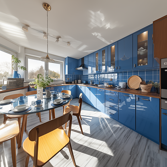 Free Ai Generated Kitchen illustration and picture