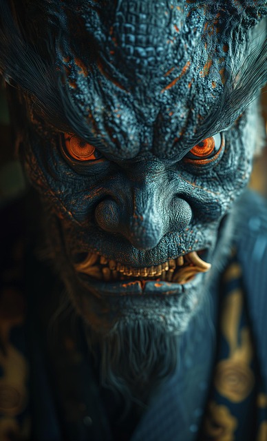 Free ai generated menace creature illustration