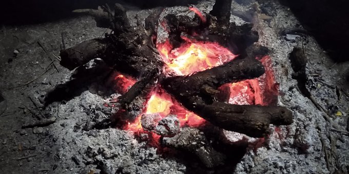 Free Bonfire Fire photo and picture