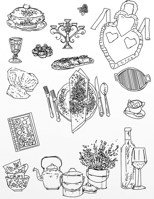Free apron kitchenware kitchen illustration