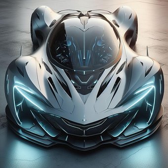 Free Ai Generated Car illustration and picture
