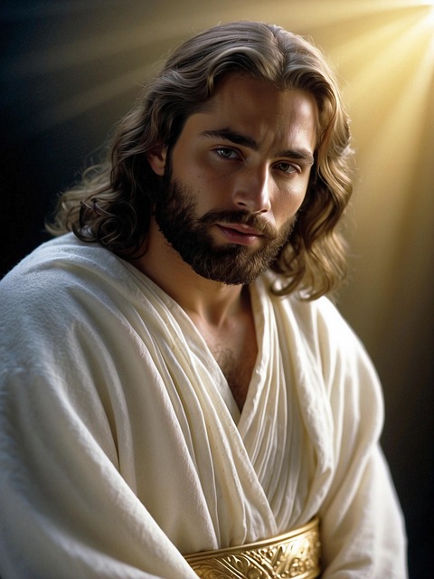 Ai Generiert, Jesus, Jeschua, Paradies