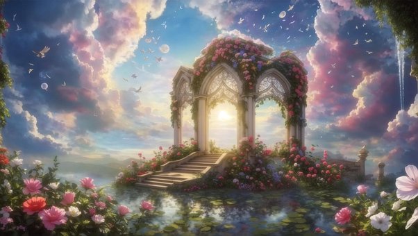 Gate, Paradise, Heavently, Ai Erzeugt