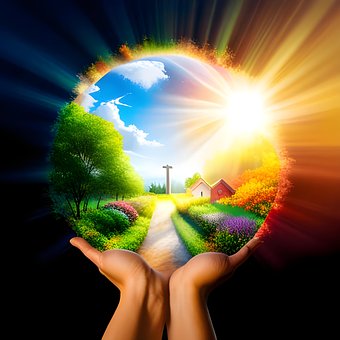 Globe, Vision, Peace, Ai Erzeugt