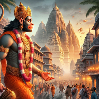 Herre Hanuman, Hanuman, Gud, Ramayana