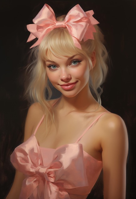 Free ai generated woman beauty illustration
