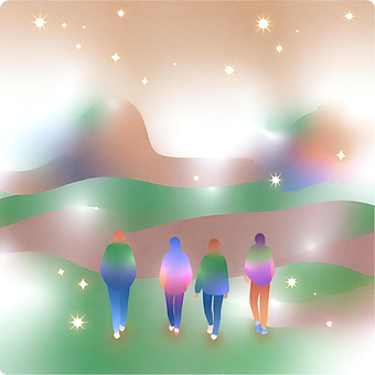 Free Ai Generated Group illustration and picture