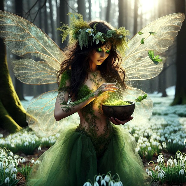 Download free HD stock image of Ai Generated Woman Free ai generated woman fairy illustration