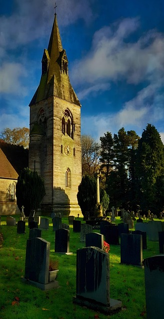 Kirke, Kirkegård, Malton, York, Bygning