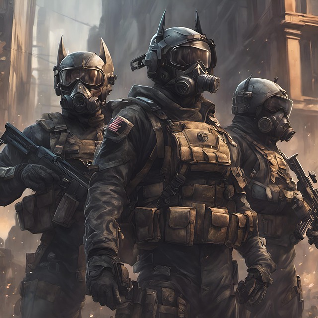 Free batmen batmen militia comic book illustration