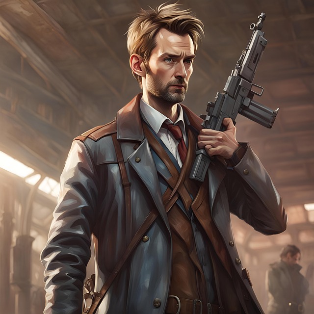 Free the surgeon comic book mercenary illustration