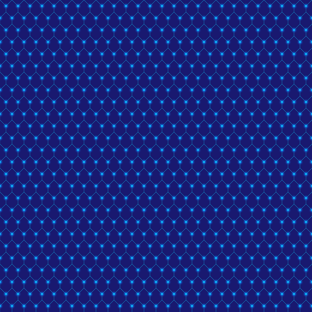 Free hexagon pattern wallpaper illustration