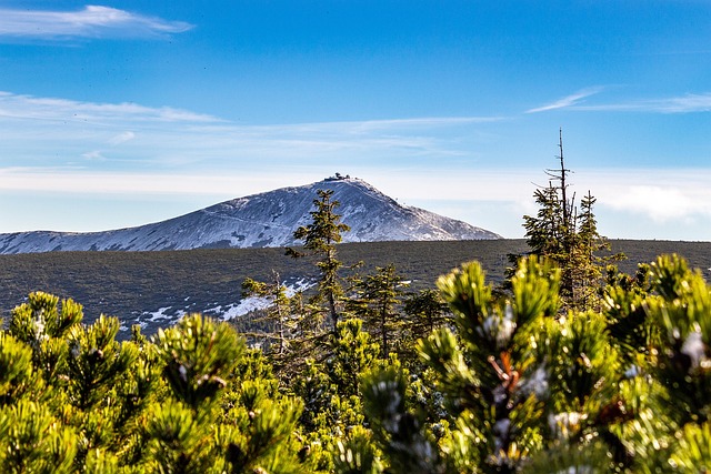 Free Sněžka Mountain photo and picture