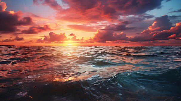 Antecedentes, Naturaleza, Atardecer