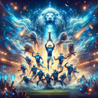 Free Detroit Lions Go Lions illustration and picture
