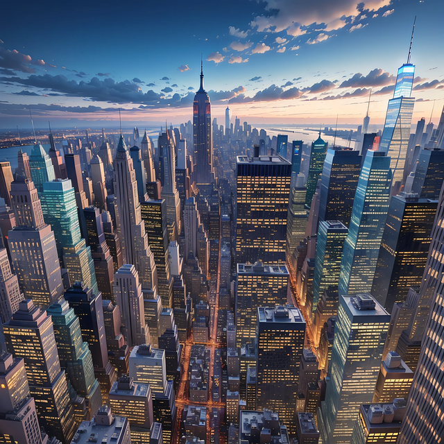 Free City Buildings illustration and picture
