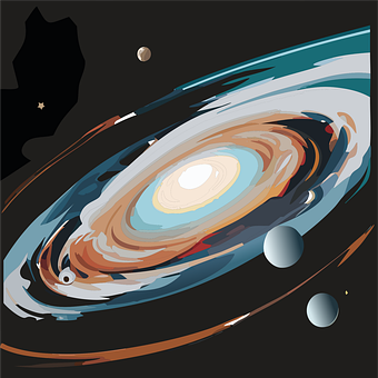 Espaço, Universo, Terra, Sol, Galáxia