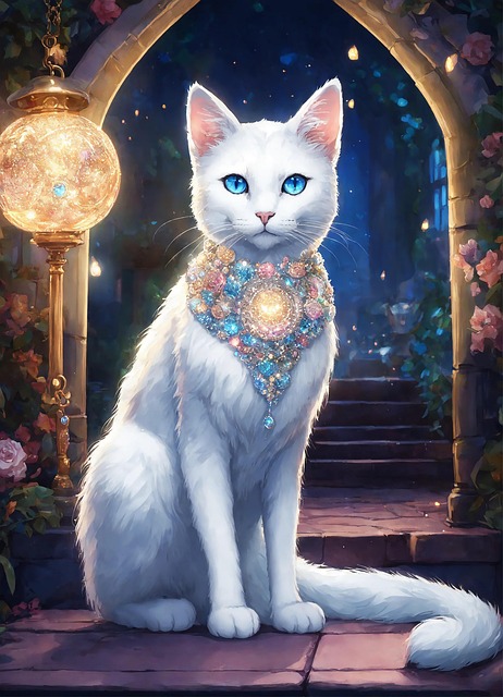 Free Cat Fantasy illustration and picture