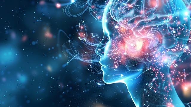 Free light energy space illustration