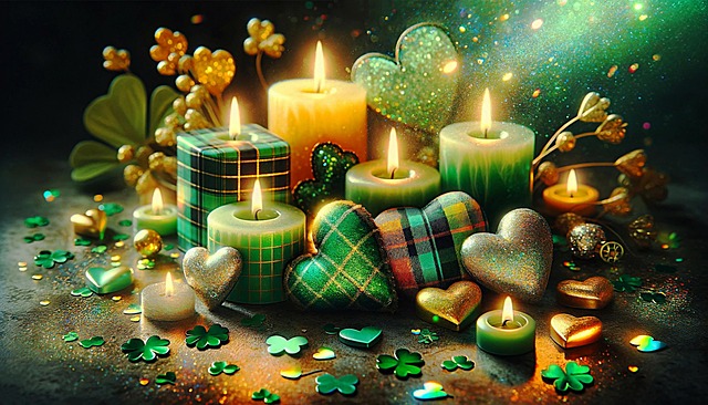 Free ai generated st patrick's day clover illustration