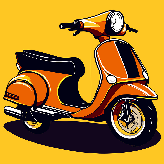 Scooter, Motorsykkel, Vespa, Sykkel