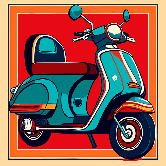 Scooter, Motorsykkel, Vespa, Sykkel