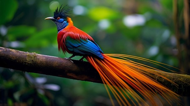 Free Ai Generated Parrot illustration and picture