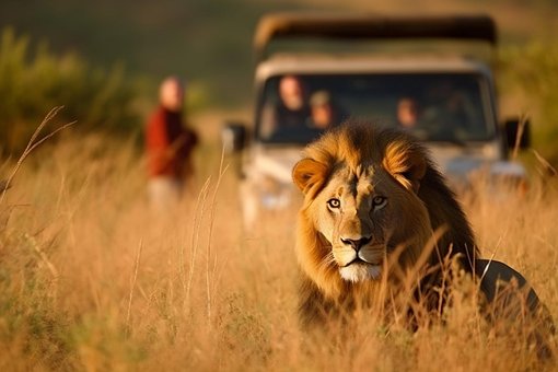 Free Ai Generated Lion illustration and picture