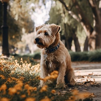 Free Ai Generated Terrier illustration and picture