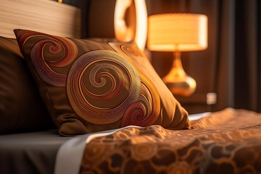Free Ai Generated Bedroom illustration and picture