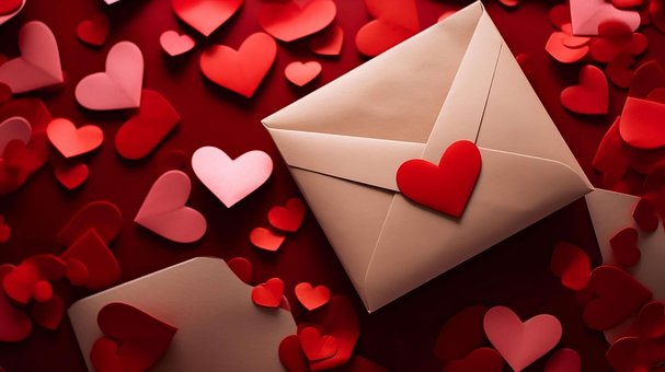 Ai Gerado, Amor, Carta, Corações