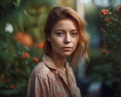 Free Ai Generated Woman illustration and picture