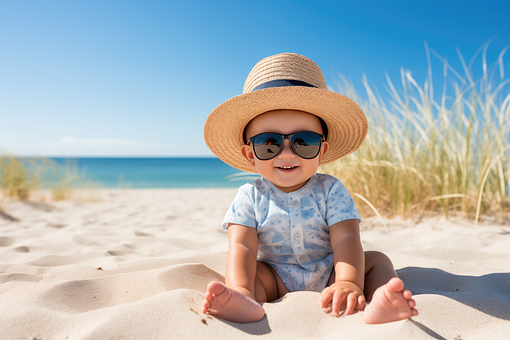 Free Beach Infant illustration and picture