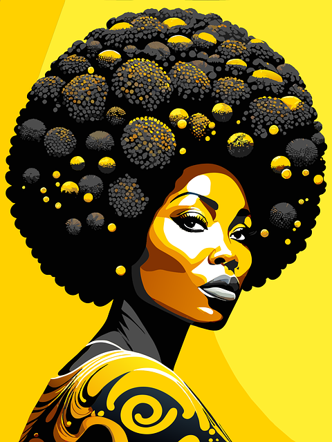 Kvinde, Model, Ansigt, Afro, Stil