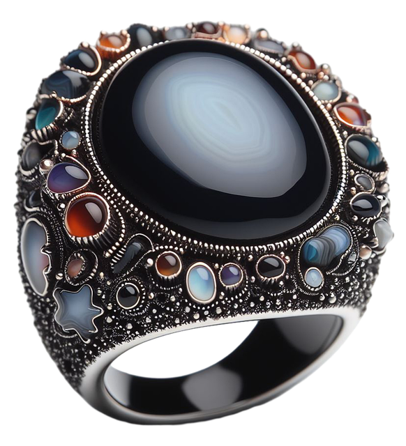 Free ai generated ring jewellery illustration