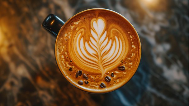 Kaffe, Espresso, Koffein, Latte Art