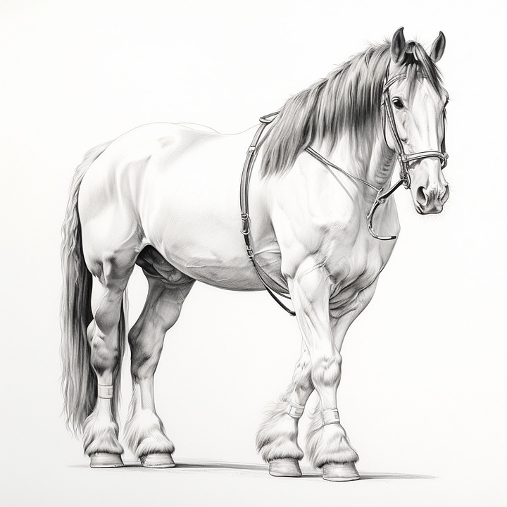 Download Ai Generated, Horse, Equine. RoyaltyFree Stock Illustration