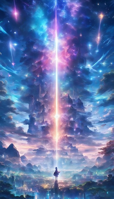 Free Ai Generated Light Beam illustration and picture