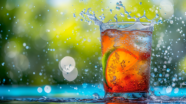Free ai generated drink nature illustration