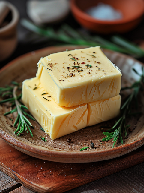 Free butter food dish illustration