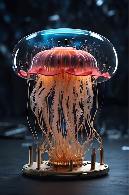 Download free HD stock image of Jellyfish Marine Free jellyfish marine decoration illustration