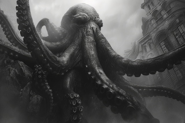 Download free HD stock image of Horror Monster Free horror monster nature illustration