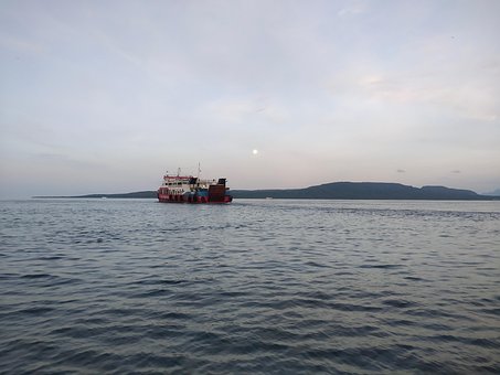 Veerboot, Zee, Natuurlijk, Water, Schip