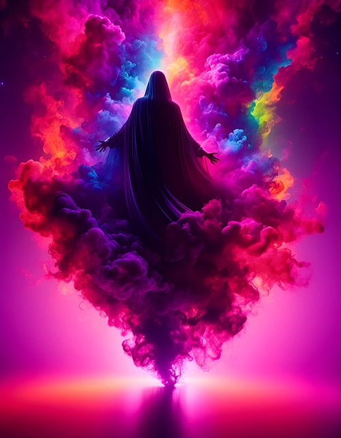 Free ai generated ghost poltergeist illustration
